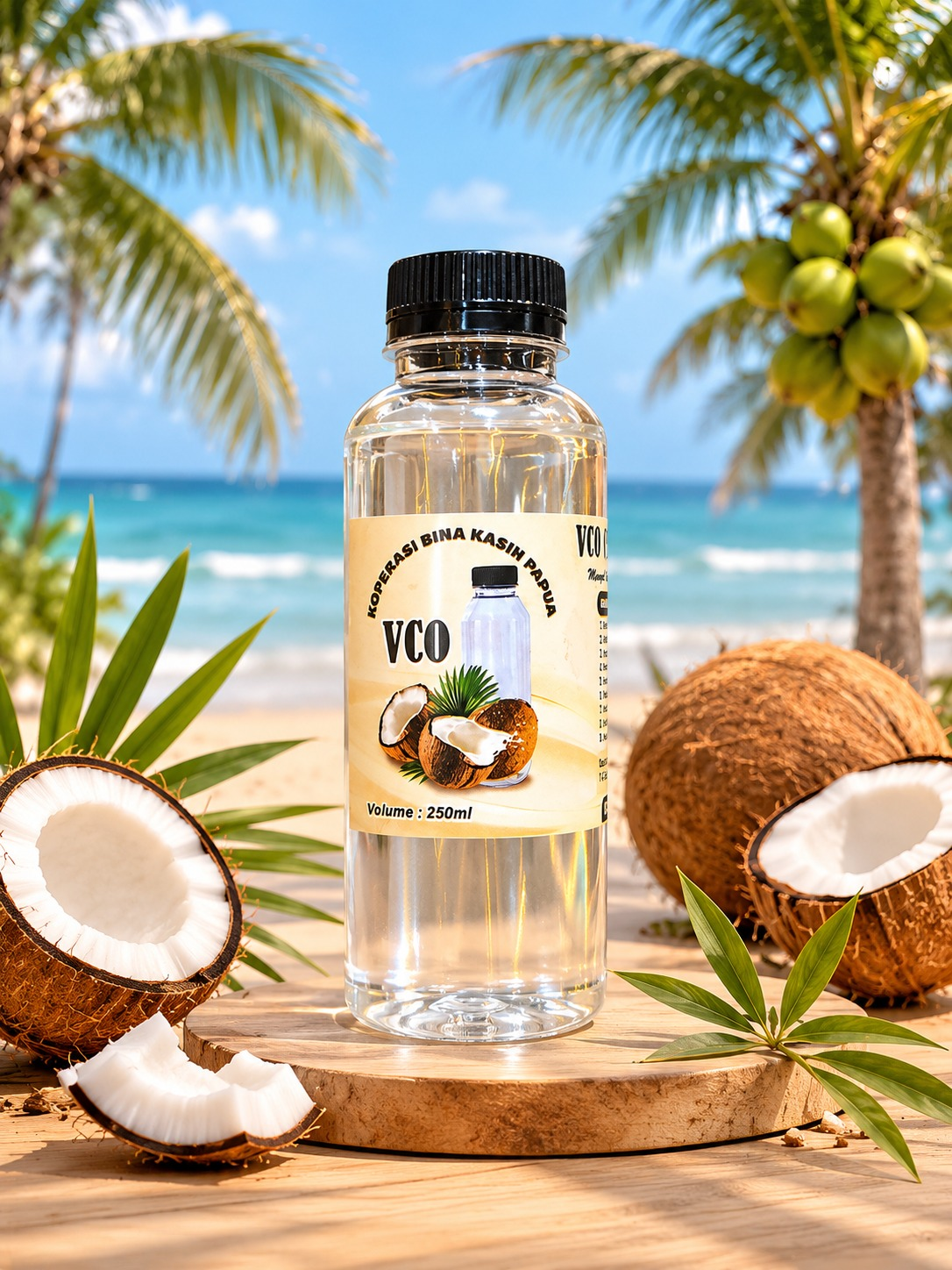 Botol Virgin Coconut Oil 250ml
